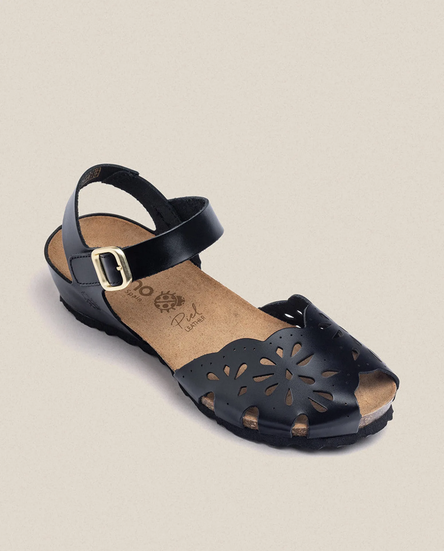 Wedge Sandal MONACO-047 Black