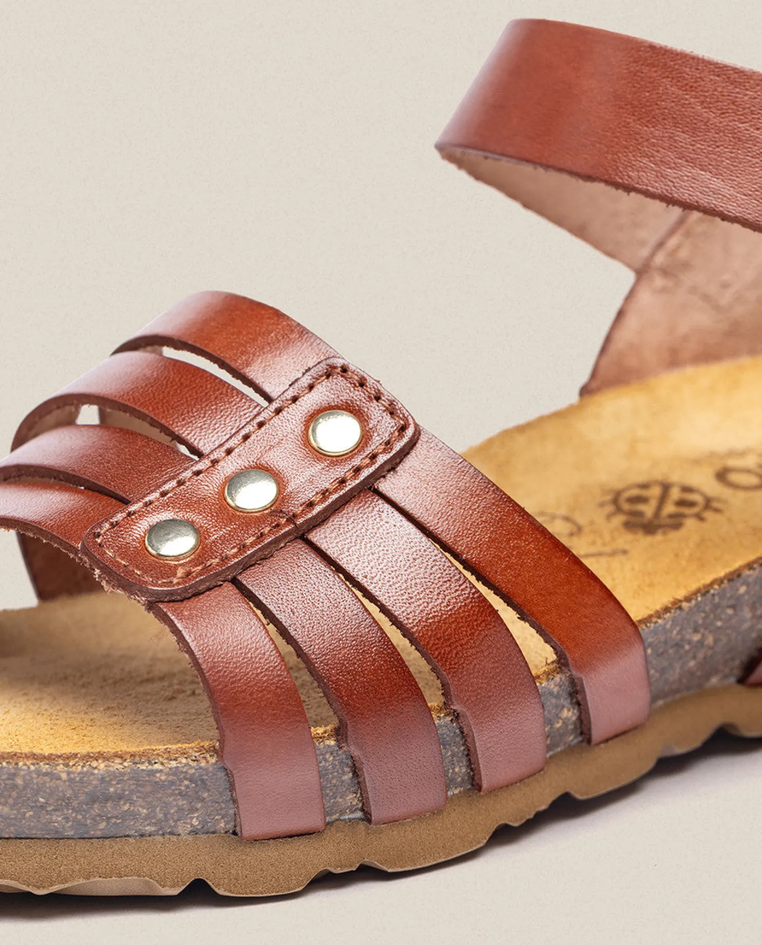 Wedge Sandal MONACO-051 Brown