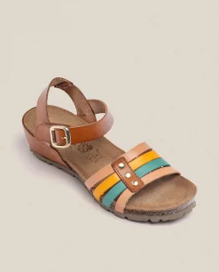 Wedge Sandal MONACO-051 Brown