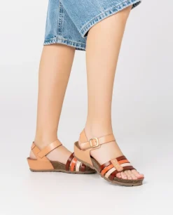 Wedge Sandal MONACO-051 Brown