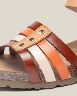Wedge Sandal MONACO-051 Brown