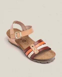 Wedge Sandal MONACO-051 Brown