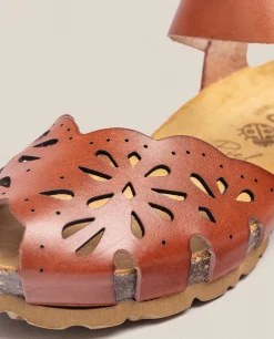 Wedge Sandal MONACO-047 Brown
