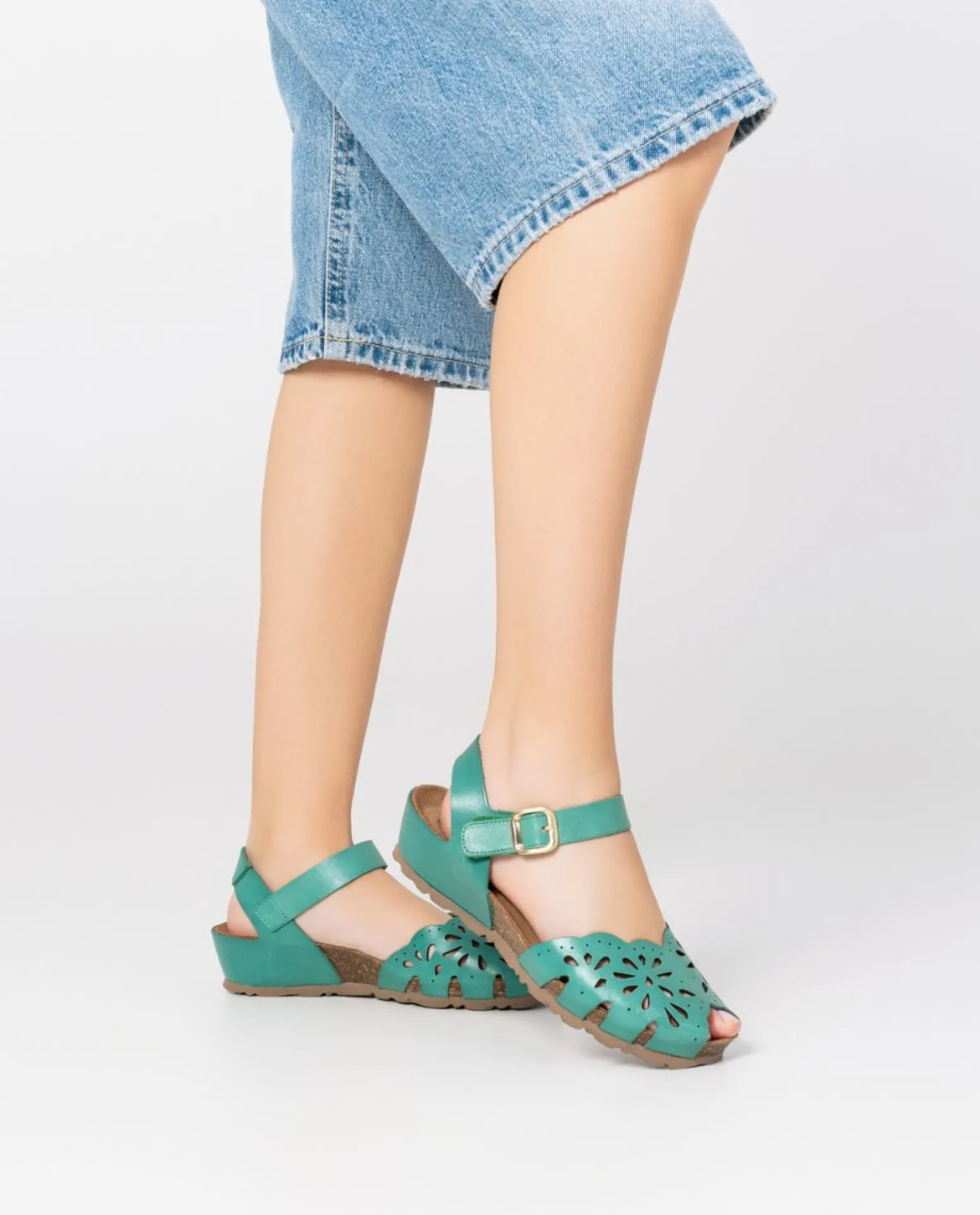 Wedge Sandal MONACO-047 Green