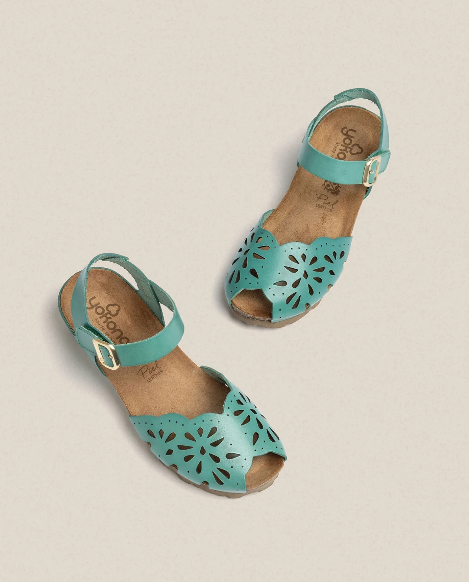 Wedge Sandal MONACO-047 Green