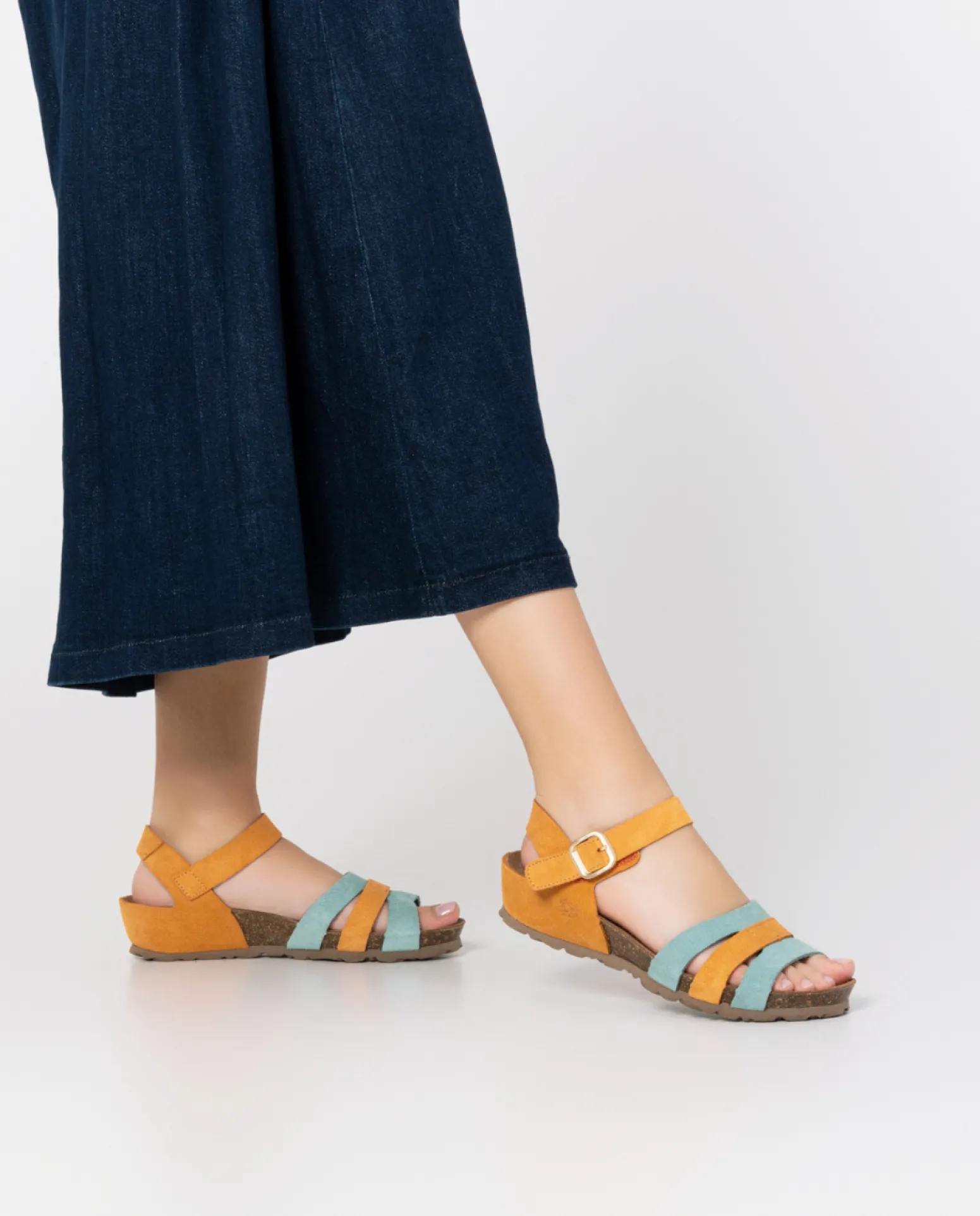 Wedge Sandal MONACO-048 Orange