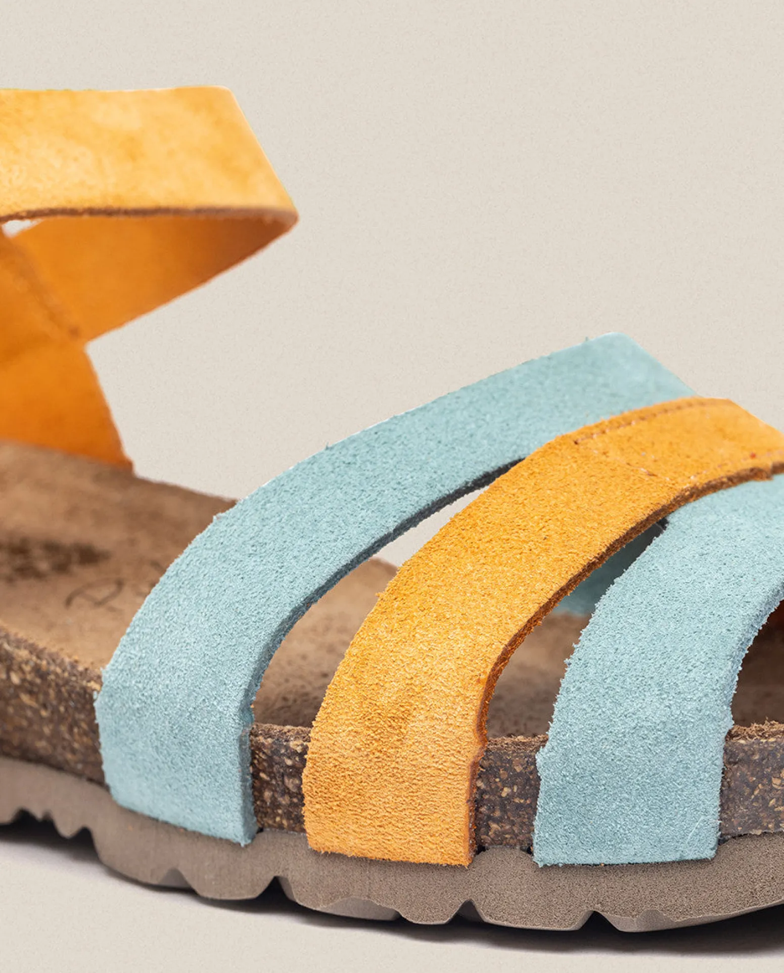 Wedge Sandal MONACO-048 Orange